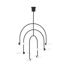 Load image into Gallery viewer, Calumn LED Chandelier in Detail.
