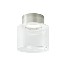 Load image into Gallery viewer, Casen Drum LED Semi-Flush Mount Ceiling Light in Detail.
