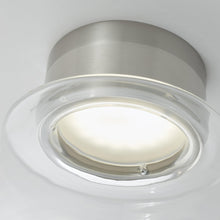 Load image into Gallery viewer, Casen Drum LED Semi-Flush Mount Ceiling Light in Detail.

