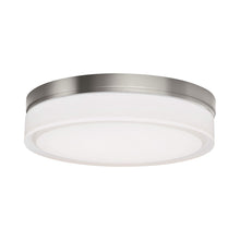 Load image into Gallery viewer, Cirque LED Flush Mount Ceiling Light in Satin Nickel (Large).
