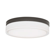 Load image into Gallery viewer, Cirque LED Flush Mount Ceiling Light in Antique Bronze (Large).
