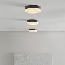 Load image into Gallery viewer, Cirque LED Flush Mount Ceiling Light in living room.
