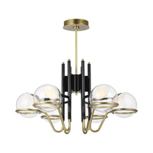 Load image into Gallery viewer, Crosby LED Chandelier in Detail.
