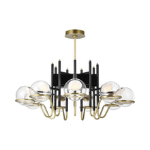 Load image into Gallery viewer, Crosby LED Chandelier in Detail.
