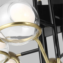 Load image into Gallery viewer, Crosby LED Chandelier in Detail.
