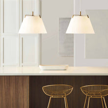 Load image into Gallery viewer, Devin Pendant Light in dining room.

