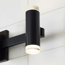 Load image into Gallery viewer, Dobson II LED Bath Wall Light in Detail.

