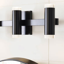 Load image into Gallery viewer, Dobson II LED Bath Wall Light in Detail.
