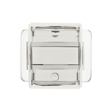 Load image into Gallery viewer, Duelle LED Wall Light in Polished Nickel
(Small).
