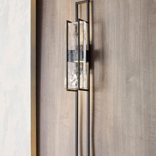 Load image into Gallery viewer, Duelle LED Wall Light in living room.
