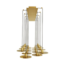 Load image into Gallery viewer, Eaves LED Chandelier in Detail.

