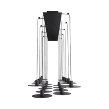 Load image into Gallery viewer, Eaves LED Chandelier in Detail.
