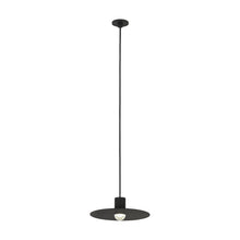 Load image into Gallery viewer, Eaves LED Pendant Light in Nightshade Black (Small).
