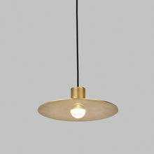 Load image into Gallery viewer, Eaves LED Pendant Light in Detail.
