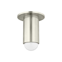 Load image into Gallery viewer, Ebell LED Semi Flush Mount Ceiling Light in Antique Nickel (Small).
