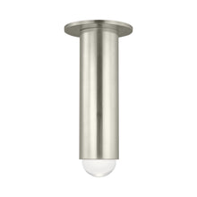 Load image into Gallery viewer, Ebell LED Semi Flush Mount Ceiling Light in Antique Nickel (Medium).
