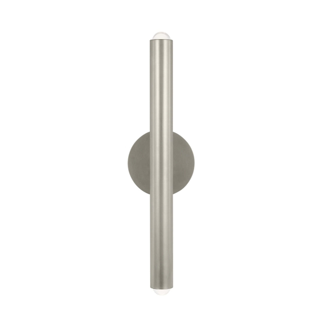Ebell LED Wall Light in Antique Nickel (Medium).