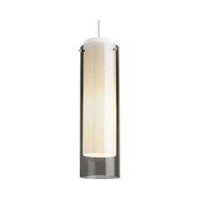 Load image into Gallery viewer, Echo Grande Pendant Light in Smoke.
