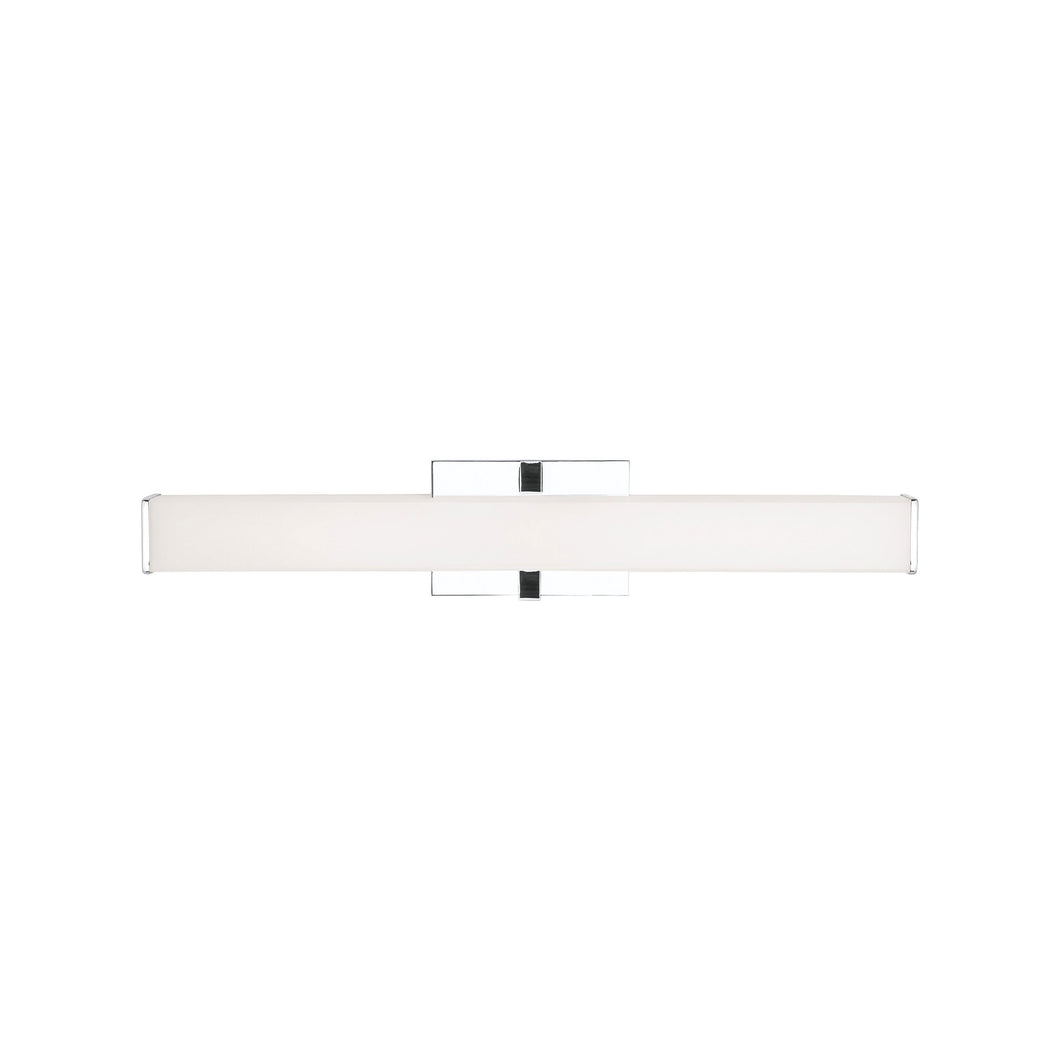 Ellis LED Bath Vanity Light in Chrome (Small).