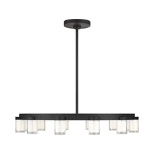 Load image into Gallery viewer, Esfera LED Chandelier in Nightshade Black (12-Light).
