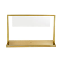 Load image into Gallery viewer, Everett LED Table Lamp in Natural Brass.
