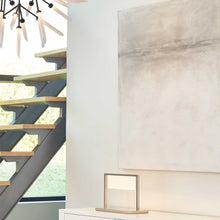 Load image into Gallery viewer, Everett LED Table Lamp in living room.
