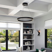 Load image into Gallery viewer, Fiama LED Suspension Light in living room.
