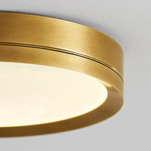 Load image into Gallery viewer, Finch Round LED Flush Mount Ceiling Light in Detail.
