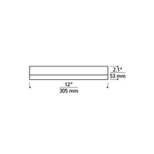 Load image into Gallery viewer, Finch Round LED Flush Mount Ceiling Light - line drawing.
