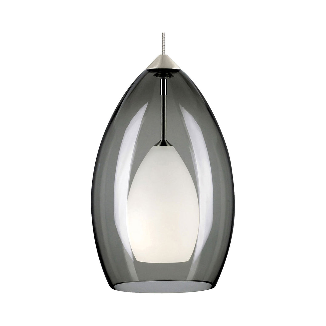 Fire Low Voltage Pendant Light in Smoke.