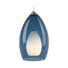 Load image into Gallery viewer, Fire Low Voltage Pendant Light in Steel Blue.
