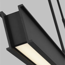 Load image into Gallery viewer, I-Beam LED Linear Suspension Light in Detail.

