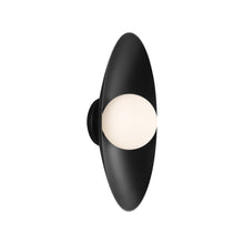 Load image into Gallery viewer, Joni LED Wall Light in Matte Black (Medium).
