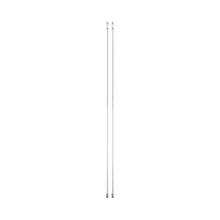 Load image into Gallery viewer, Kable Lite Hardwire Feeds in Satin Nickel.
