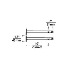Load image into Gallery viewer, Kable Lite Outside Rigger - line drawing.
