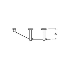 Load image into Gallery viewer, Kable Lite Rigid Post Standoff - line drawing.
