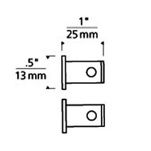 Load image into Gallery viewer, Kable Lite Wall Turn - line drawing.
