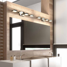 Load image into Gallery viewer, Kamden LED Bath Vanity Light in bathroom.
