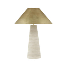 Load image into Gallery viewer, Karam LED Table Lamp in Cream (Medium).
