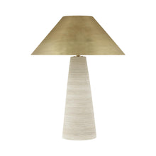 Load image into Gallery viewer, Karam LED Table Lamp in Cream (Large).
