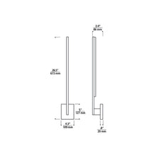 Load image into Gallery viewer, Klee LED Wall Light - line drawing.
