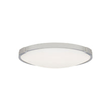 Load image into Gallery viewer, Lance LED Flush Mount Ceiling Light in Small/Chrome.
