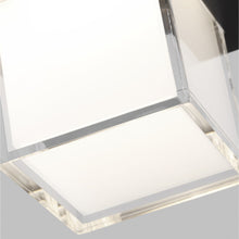 Load image into Gallery viewer, Leagan LED Flush Mount Wall Light in Detail.
