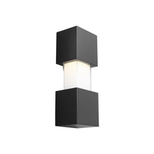 Load image into Gallery viewer, Leagan Outdoor LED Wall Light in Detail.
