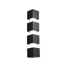 Load image into Gallery viewer, Leagan Outdoor LED Wall Light in Detail.
