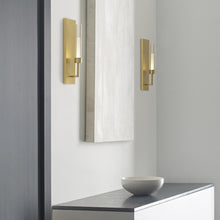 Load image into Gallery viewer, Linger LED Wall Light in living room.
