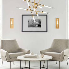 Load image into Gallery viewer, Linger LED Wall Light in living room.
