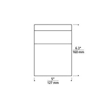 Load image into Gallery viewer, Manette LED Flush Mount Ceiling Light - line drawing.
