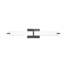 Load image into Gallery viewer, Metro LED Bath Vanity Light in Antique Bronze.

