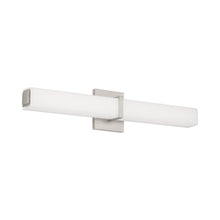 Load image into Gallery viewer, Milan LED Bath Vanity Light in Satin Nickel (24-Inch).
